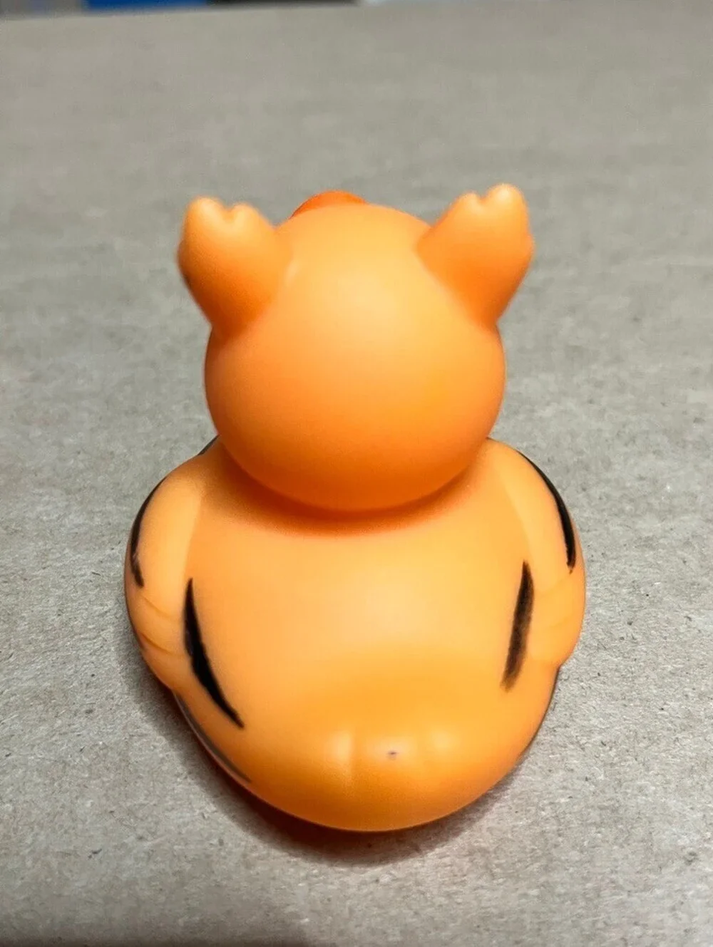 Cute Orange Tiger Rubber Duck for bath time or for JEEP ducking - Fun & Quirky